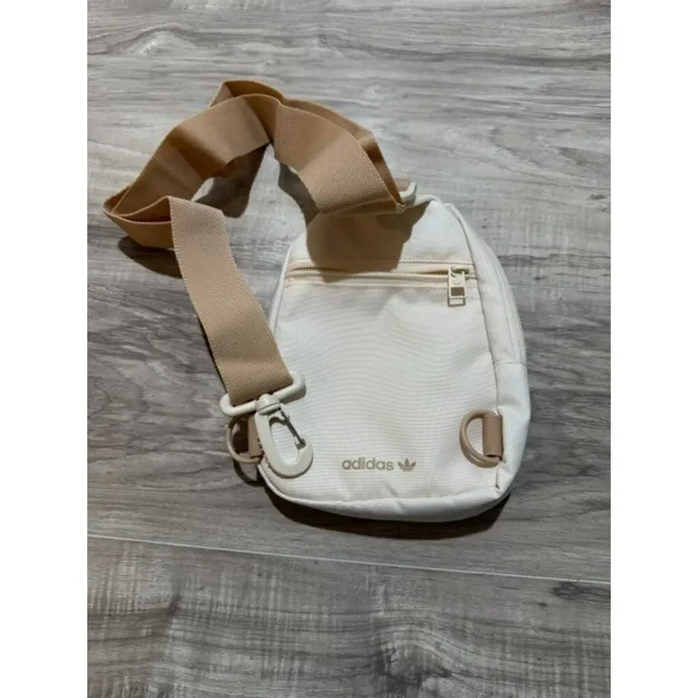 NWT Adidas Utility Mini Sling Tech Adjustable Crossbody Travel Bag